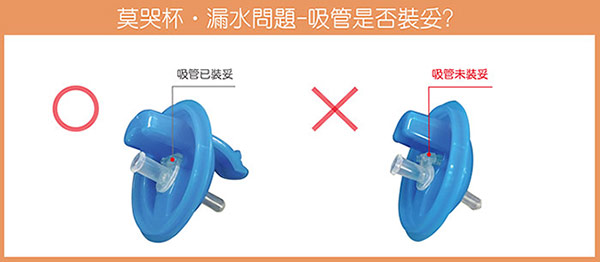 吸管莫哭杯漏水怎麼辨？